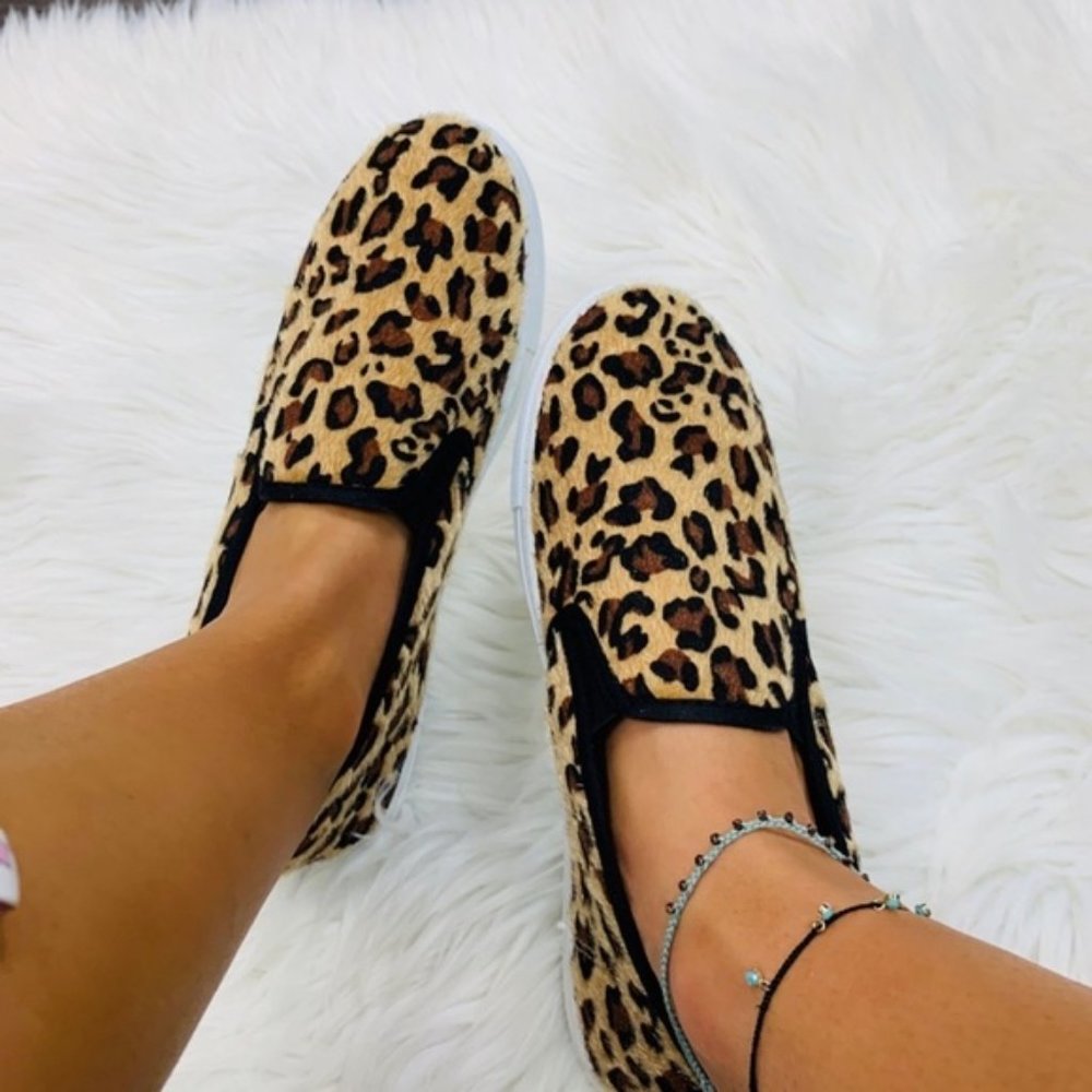 Anna “Leopard slip on sneaker” - Picture 3 of 5